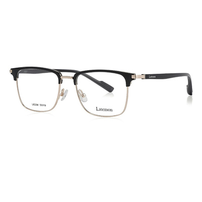 浪特梦钛超轻板材近视眼镜配近视