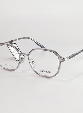 浪特梦时尚防蓝光眼镜框潮近视配高度数小脸显瘦书呆子镜架52519