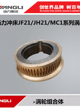 扬力JF/JH/MC1扬力冲床配件80T160T200T250T铜包铁涡杆涡轮组合体