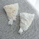 宝宝护囟门发带四季 纯棉内衬可爱蕾丝花边田园风儿童百日帽子 新款