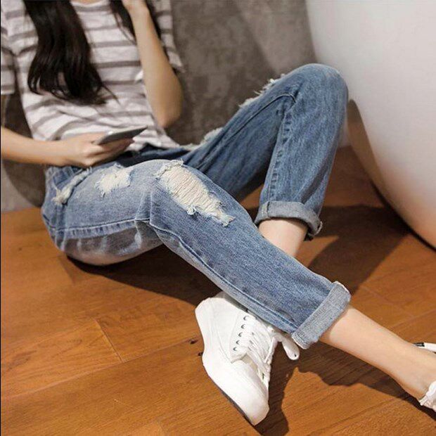 特大码女装260斤大腿粗的女生裤子240斤超大码秋冬装牛仔裤230斤在类目 女装/女士精品, 大码女装中 - 来自Buy2taobao.com提供专业的淘宝代购服务