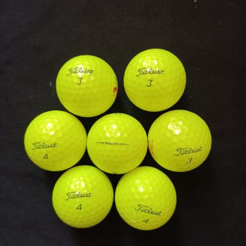 高尔夫球Titleist下场比赛二手球