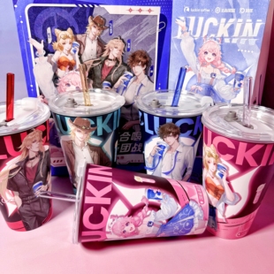 适配瑞幸王者荣耀超大杯盖子联名循环pp杯杯盖咖啡双饮超大杯配件