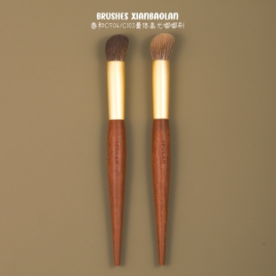 春和C504膏体高光小号嘟嘟刷灰鼠毛混赤狐毛混羊毛面中提亮仙宝兰