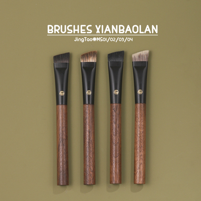 仙宝兰沧州长柄眉刷黑狸毛