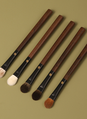 仙宝兰景桃J234玉毛坡形指腹大号眼影刷铺色刷黄狼尾毛鼻影晕染刷