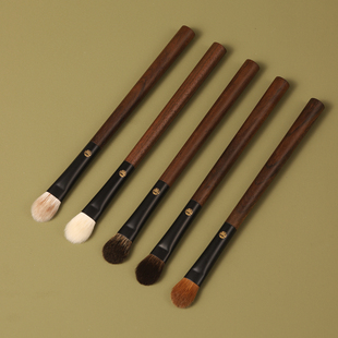 仙宝兰景桃J234玉毛坡形指腹大号眼影刷铺色刷黄狼尾毛鼻影晕染刷