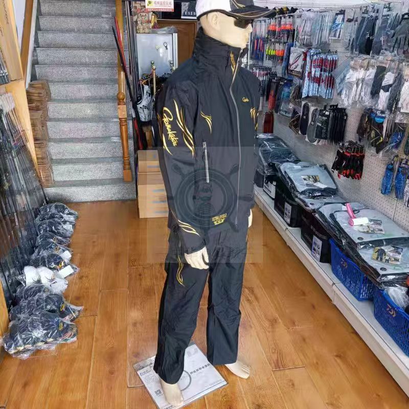 25款钓鱼服GAMAKATSU伽玛卡兹GM-3772防水透气防风矶钓船钓服套装
