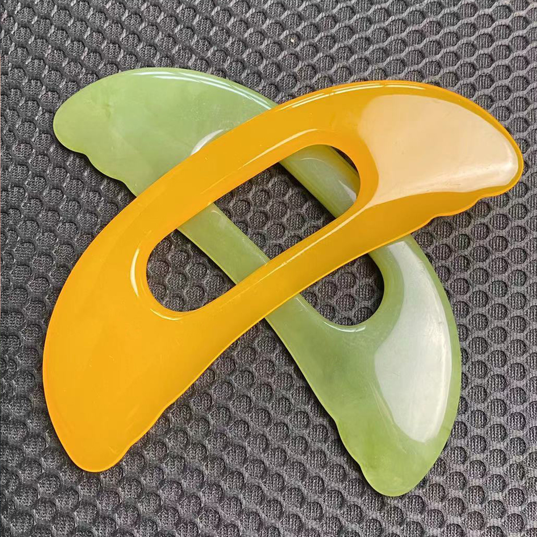 全身通用大号月牙弧形刮痧板蜜蜡背部腹部腿部肩颈美容院腰背