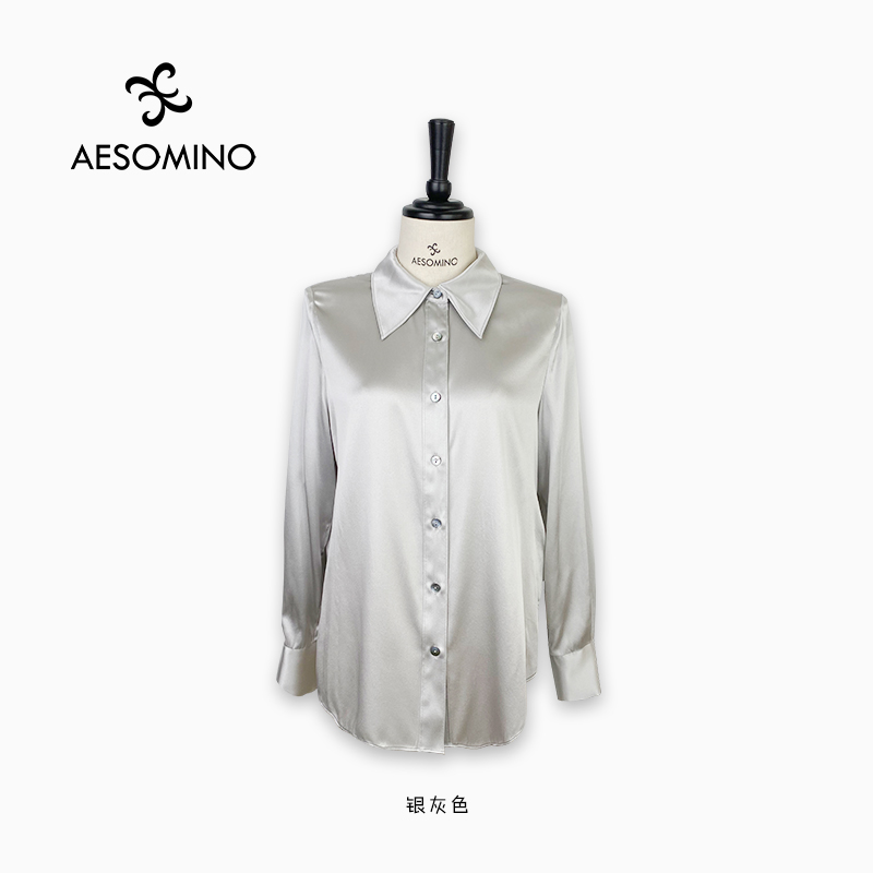 AESOMINO衣莎美诺春秋衬衫Y314CG351