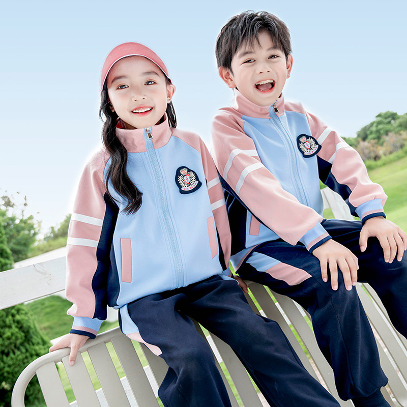 幼儿园园服春夏款英伦风儿童合唱服毕业季班服小学生校服三件套装