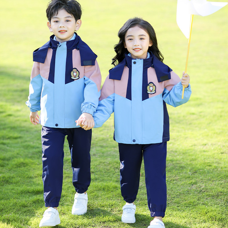 幼儿园园服冲锋衣秋冬运动会班服