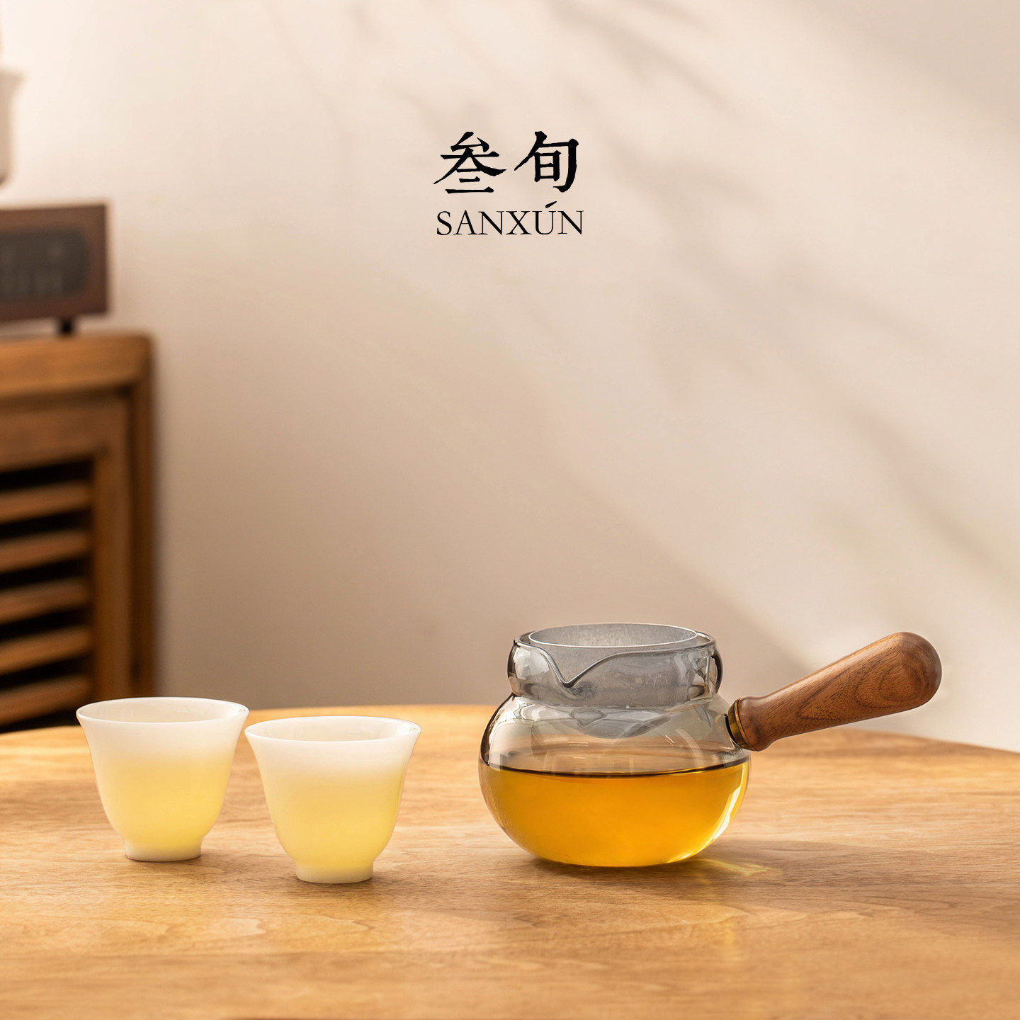 叁旬钛屿纯钛转转泡茶壶小青柑专用家用懒人茶水分离神器功夫茶具