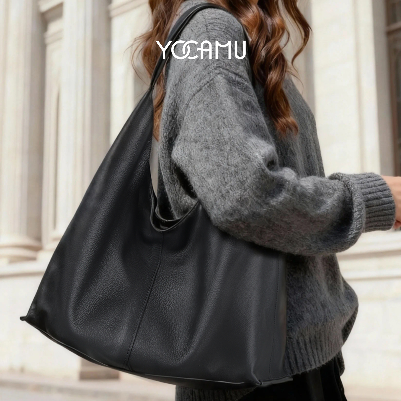 YOCAMU大容量松弛感托特包