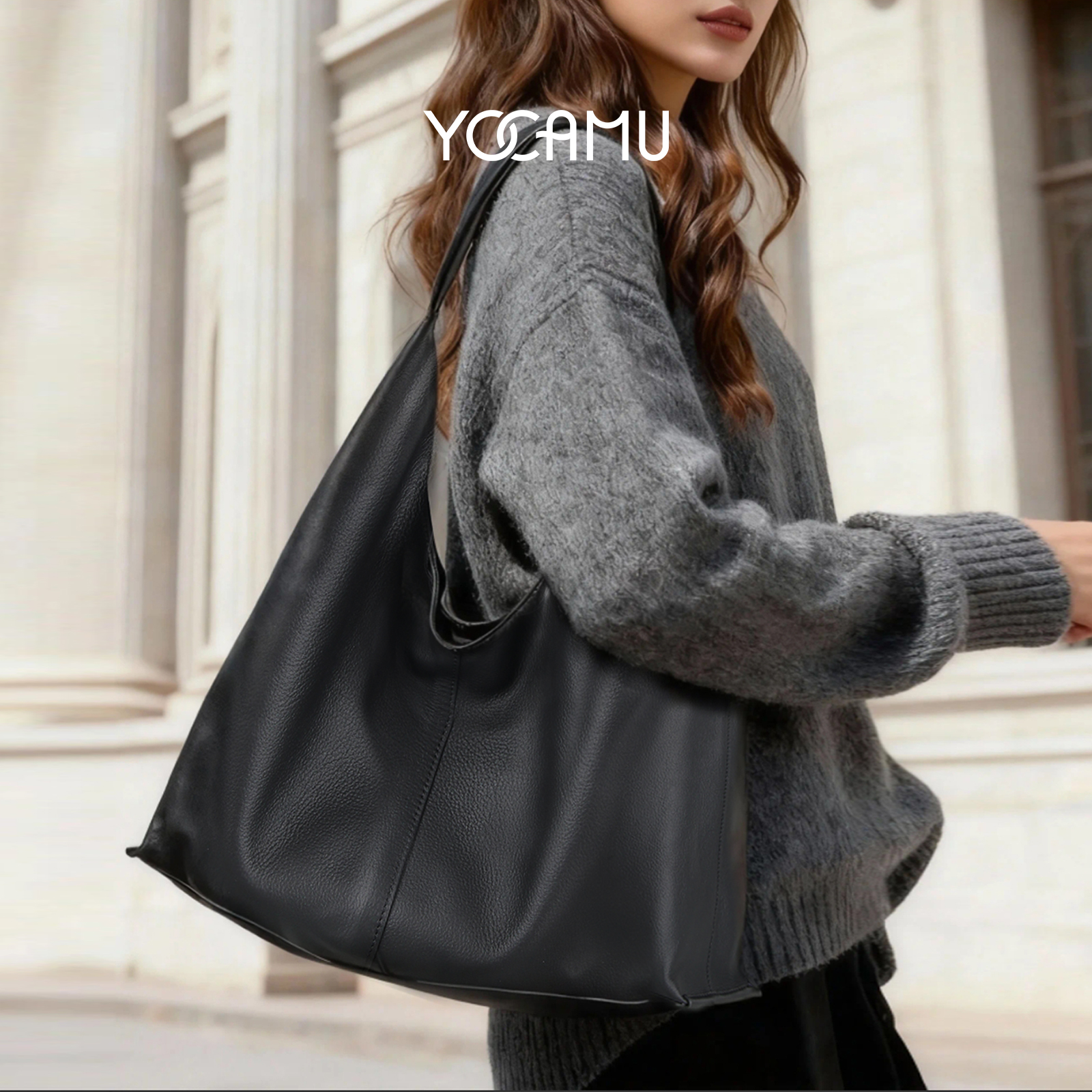 YOCAMU大容量松弛感托特包