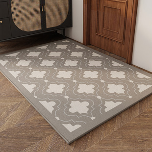 比利时绒入户门地垫家用玄关进门脚垫子除尘大门口地毯可裁剪脚垫