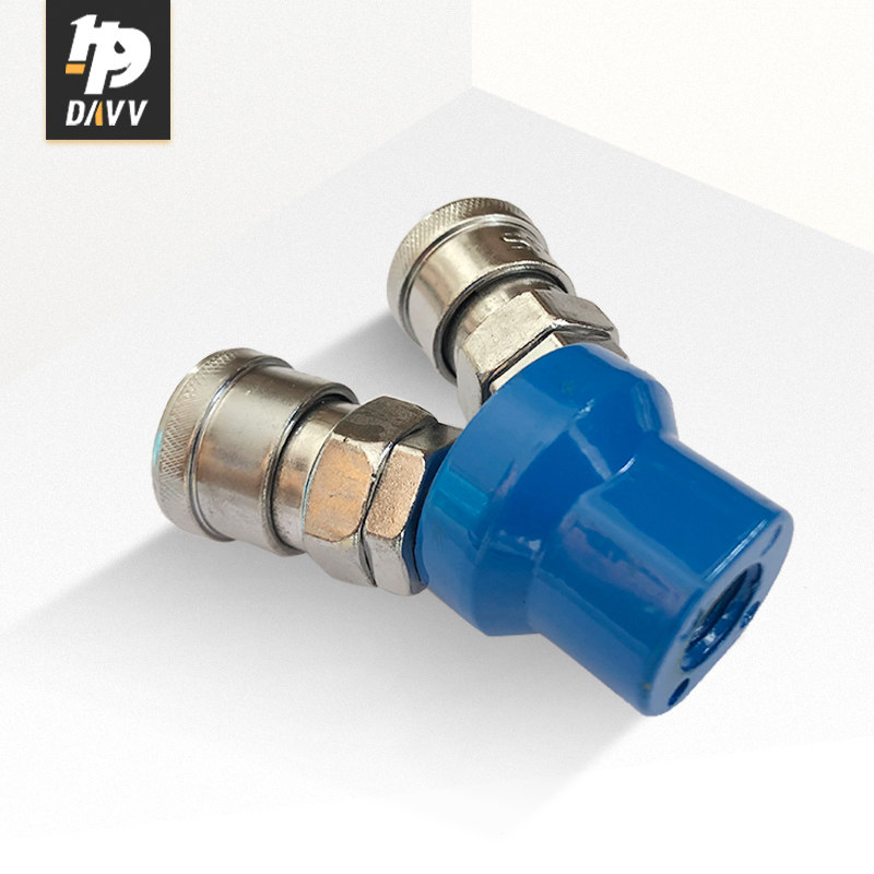 DAVV二通接头c式快速接头空压机配件快插接头压缩机配件