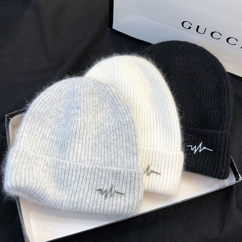 宽松大头围兔毛针织帽女秋冬高级感防寒保暖护耳毛线帽百搭冷帽子,服饰配件/皮带/帽子/围巾,帽子,淘宝优惠券,粉丝福利购,淘宝优惠卷