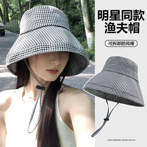 渔夫帽子女式2025新款夏季