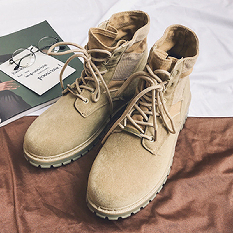 2019新款馬丁靴情侶鞋子高幫鞋男士秋季潮雪地靴工裝靴子男英倫風在類目 流行男鞋, 靴子中 - 來自Buy2taobao.com提供專業的淘寶代購服務