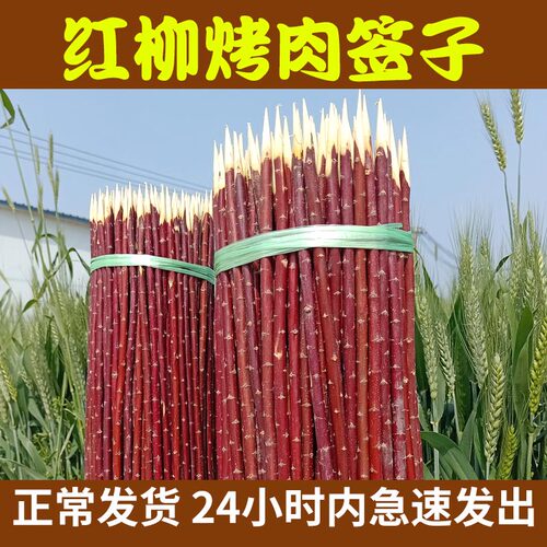 新疆红柳枝红柳烤肉签子木签批发