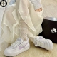 Nike FN6335 Air 耐克 复古休闲板鞋 Force 白紫女子空军经典 102