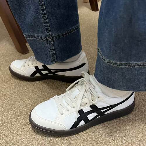 鬼塚虎情侣时尚舒适板鞋