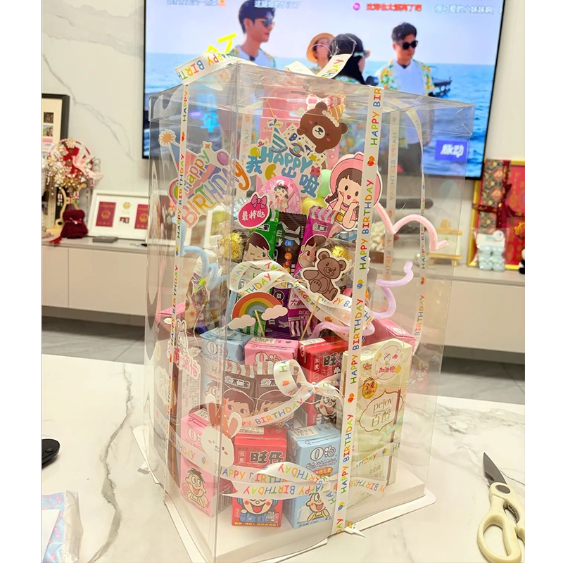 小红书同款生日零食蛋糕diy材料插件模型泡沫零食diy蛋糕材料包