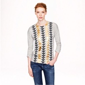 美系J 卫衣 复古金属三角毛圈圆领运动衫 女款 棉质