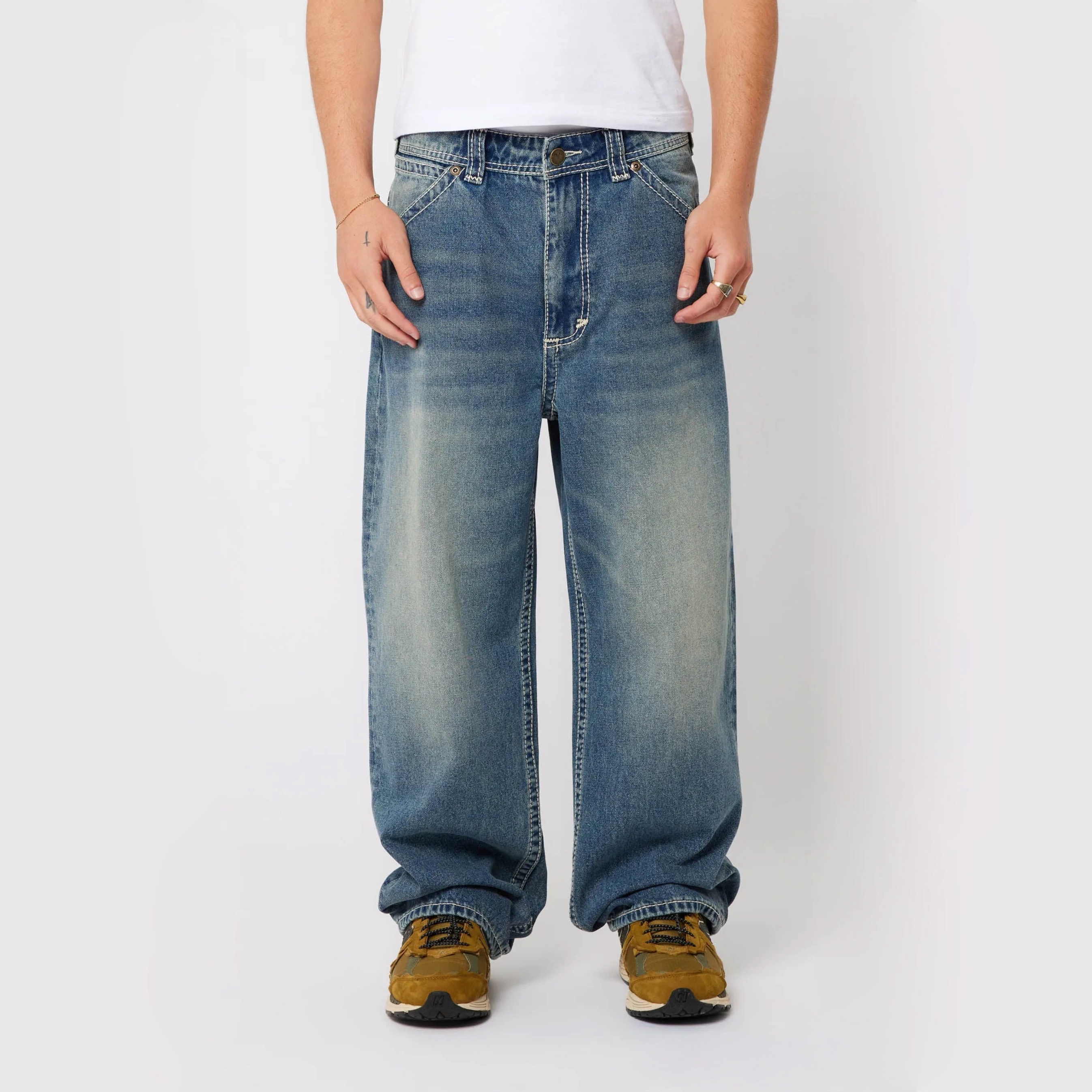 澳大利亚Abr@ndA6明辑线牛仔裤