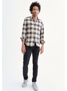 洛杉矶高端牛仔7FAM 男款 Adrien经典中腰修身直筒休闲裤 五色