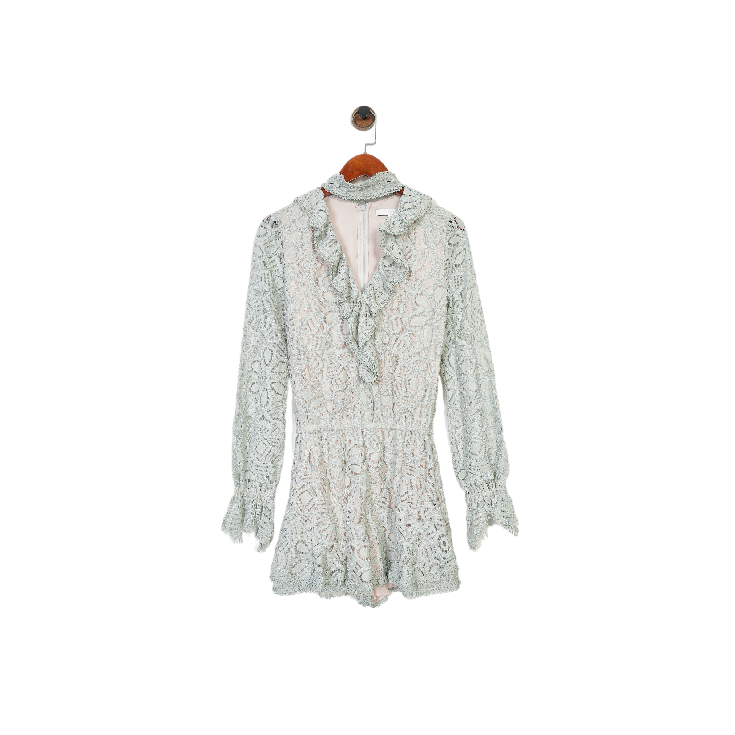 美系轻奢@lexisv领连体裤