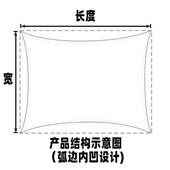 防雨阳台露台遮阳棚露营遮阳布天幕户外庭院遮阳车棚遮阳蓬布