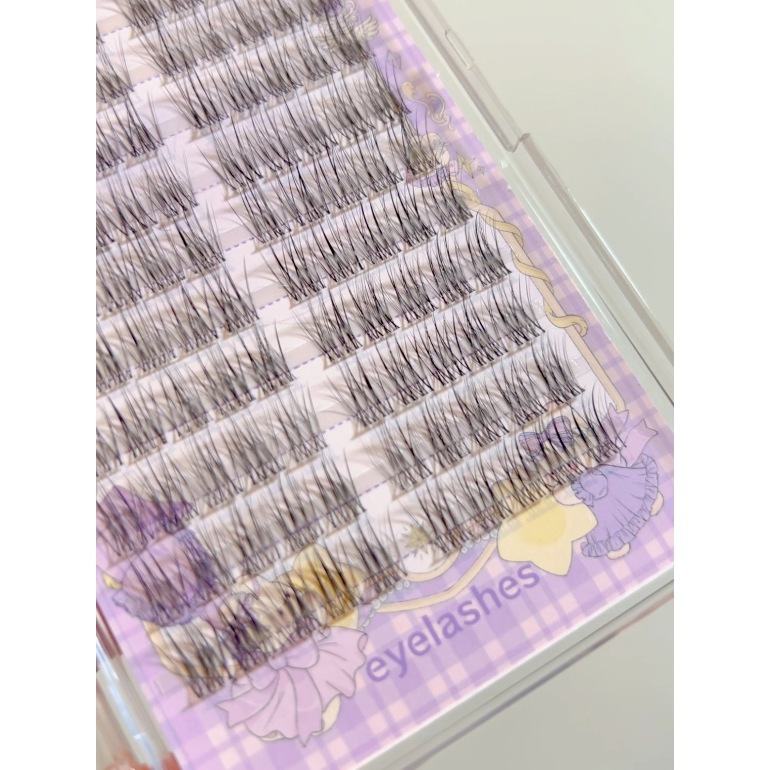 花照野T02糖果罐上睫毛毛流感自然纤长化妆师假睫毛
