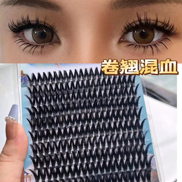 兔奶奶TT20假睫毛Kylie同款高级质感D翘欧美单簇浓密卷翘泰式纯野