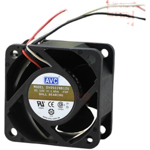 1.65A四线高转散热风扇 12V AVC奇宏5cm厘米5028 DV05028B12U