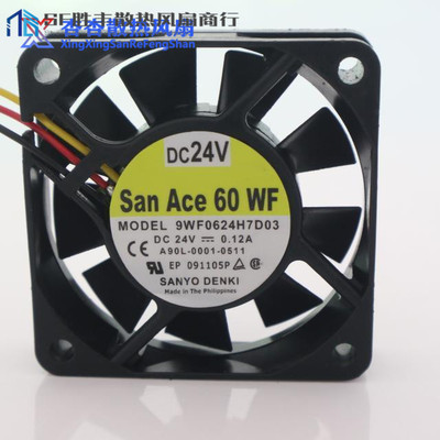 9WF0624H7D03 6015 24V A90L-0001-0511 发那科设备专用风扇