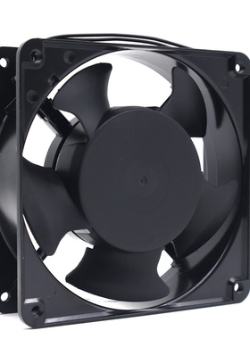JUSHAN JS1238HA2 AC 220V 120*120*38mm 12厘米机柜散热风扇
