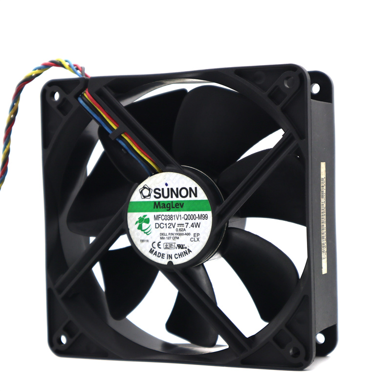 建准 MFC0381V1-Q000-M99 12038 12V 7.4W 12CM 4线 含油液压风扇