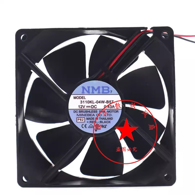 全新 3110KL-04W-B57 12V 0.30A 9225/9025 9CM电源主机壳散热风