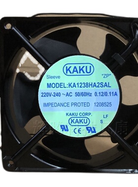 卡固KAKU风机KA/KK1238HA1 HA2SAT SAL BAT BAL BMT 12038 220V