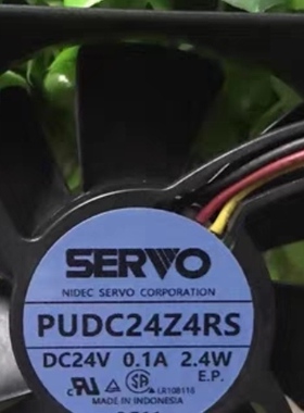 PUDC24Z4/H4C/Y4S/H4RS-049/618/975 SERVO变频器24V散热风扇8025