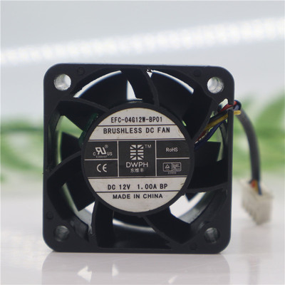 东维丰 4028 12V 1.00A EFC-04G12W-BP01 4cm 双滚珠散热风扇