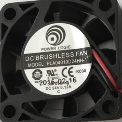 POWER LOGIC PLA04010D24HH-1 24V 0.12A 4cm 变频器 散热风扇