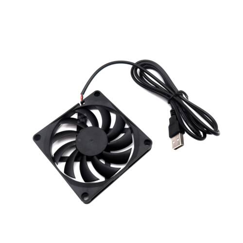 静音 8cm厘米 8010 80x80x10mm DC 5v 机箱 鱼缸 USB直流散热风扇