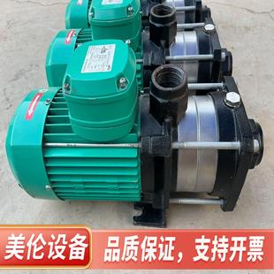 威乐水泵MHIL803N增压泵循环泵加压泵380V全新.议价