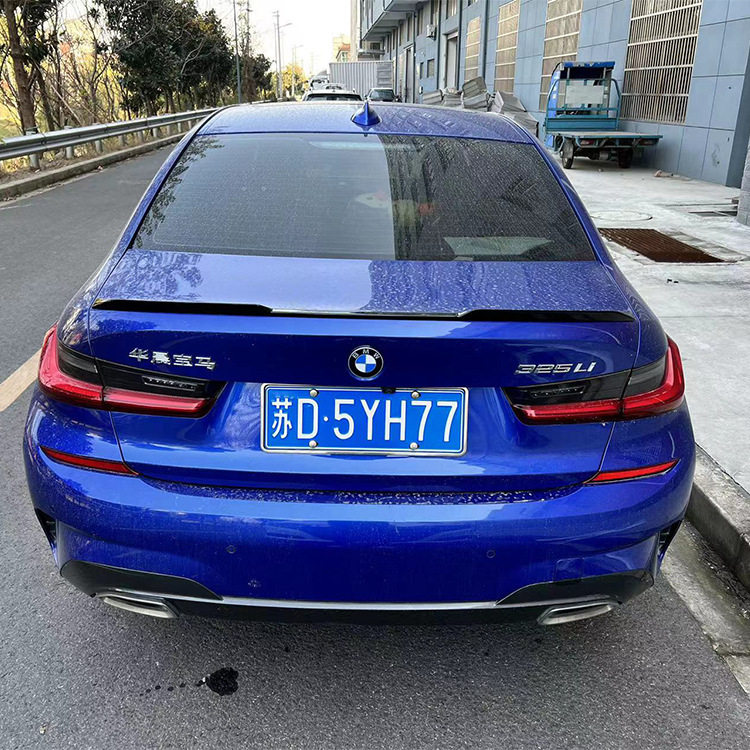 适用于19-23款宝马新3系改装M3尾翼三系M3M4碳纤尾翼外观改装件定