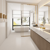 侘寂风微水泥瓷砖柔光奶白米白通体仿古砖800厨房地砖卫生间墙砖