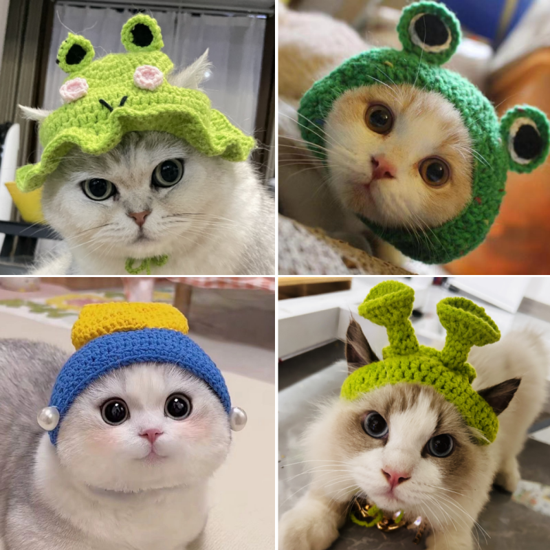 宠物搞笑搞怪可爱帽子头套装饰