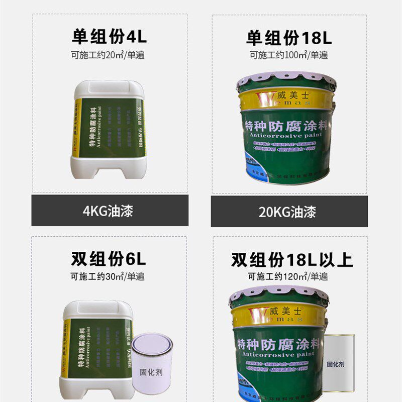 冷镀锌漆金属镀锌管防锈漆防腐漆补锌面漆改色油漆w调色底漆涂料